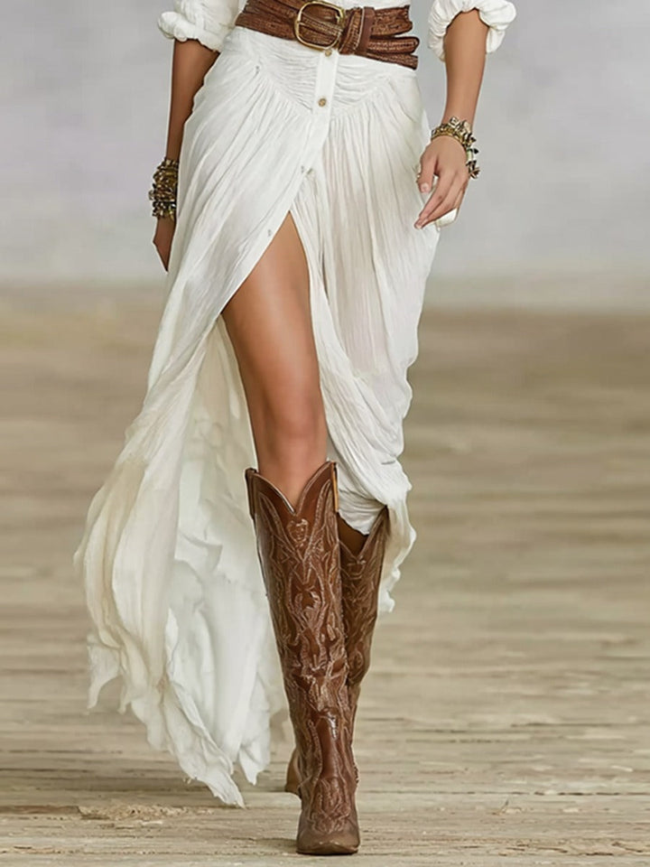 Солéан | Изискана плисирана рокля