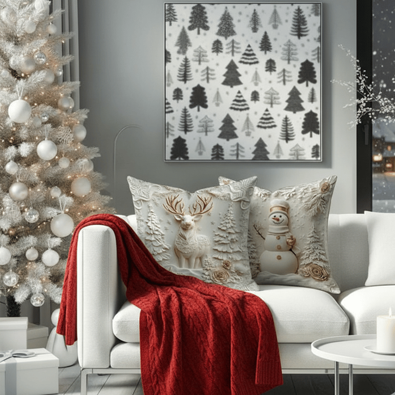 Selviannea | Christmas Decorative Pillowcase