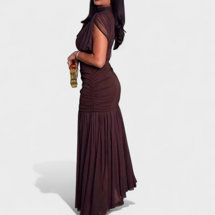 Мая - Рокля с класически чар