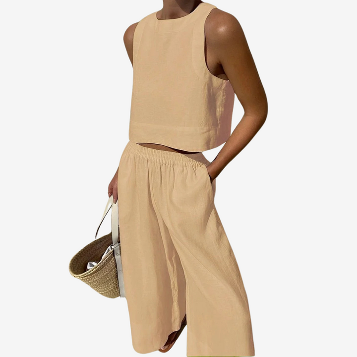 Леане™ Минималистичен Летен Комплект