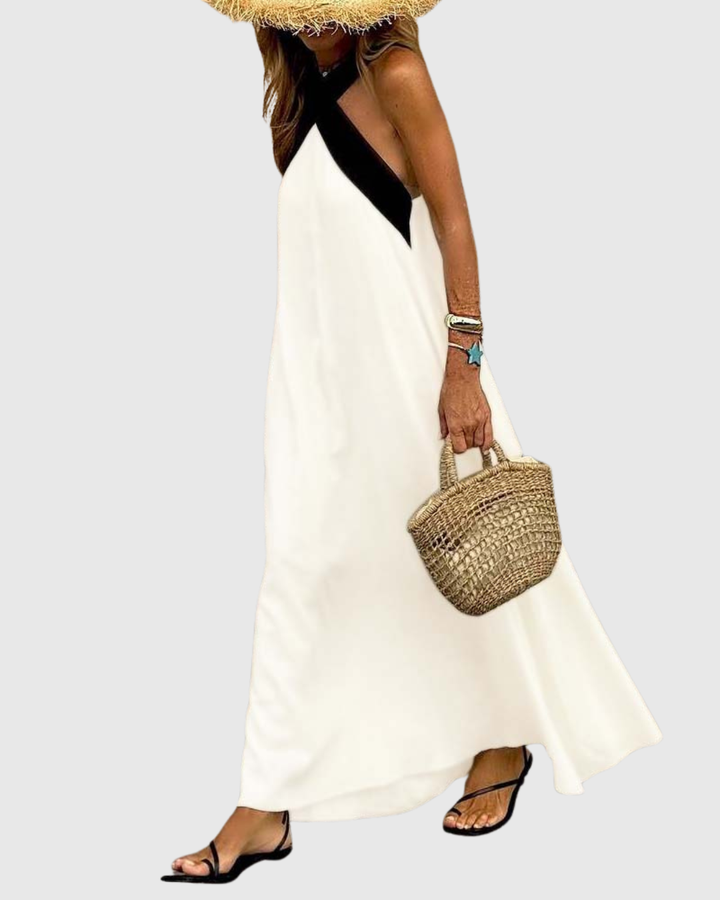 Йорданка - Рокля с кръстосано деколте