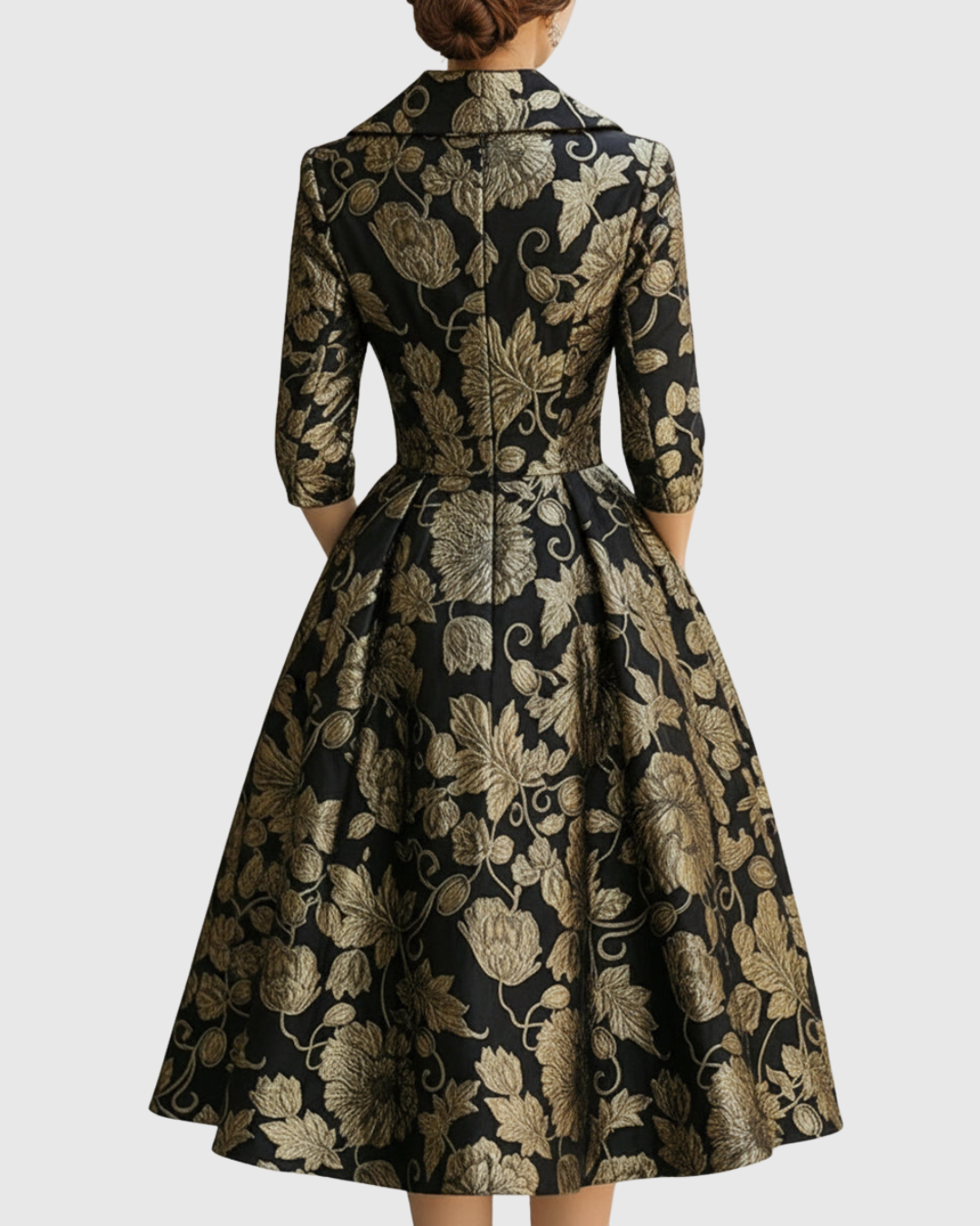 Живка - Цветна Миди Рокля