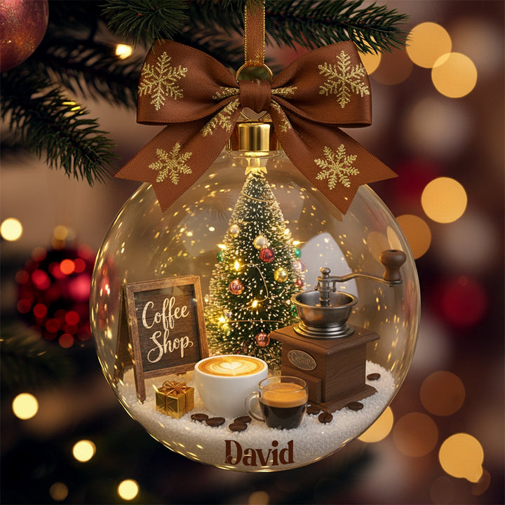 Винтидж кафе орнаменти - Персонализирани подаръци за любители на кафе