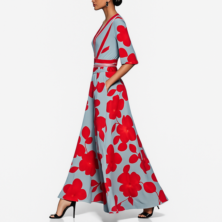 Петра - Цветна Макси Рокля