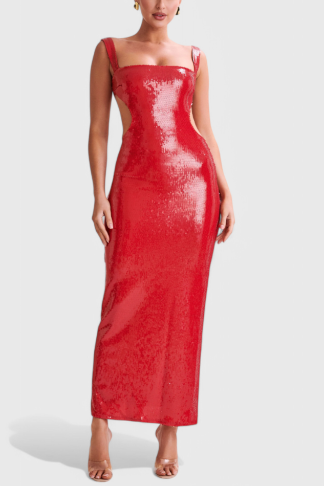 Миа Дълга Тясна Рокля