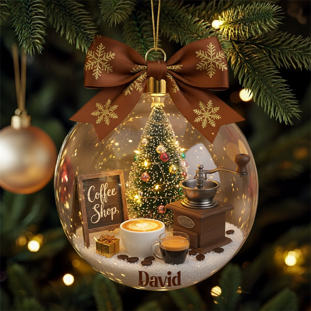 Винтидж кафе орнаменти - Персонализирани подаръци за любители на кафе
