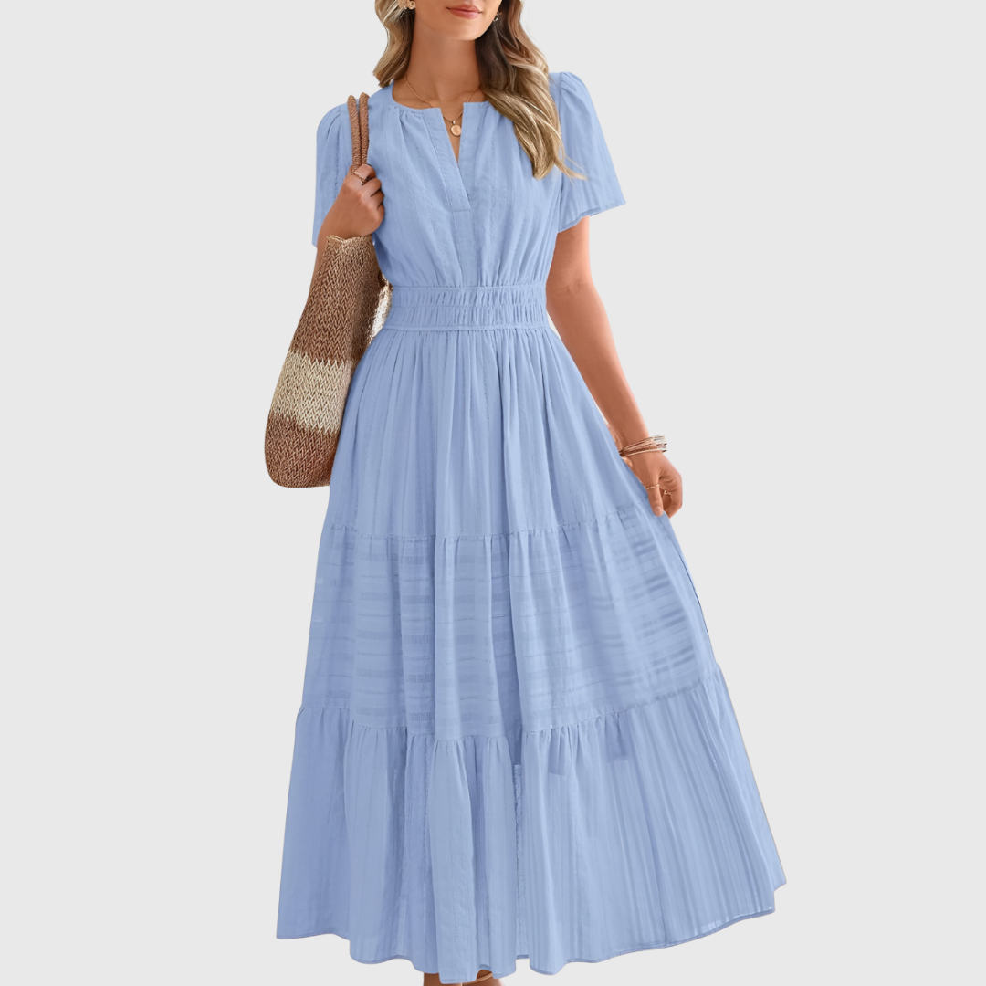 Кристина | Лека бохо рокля