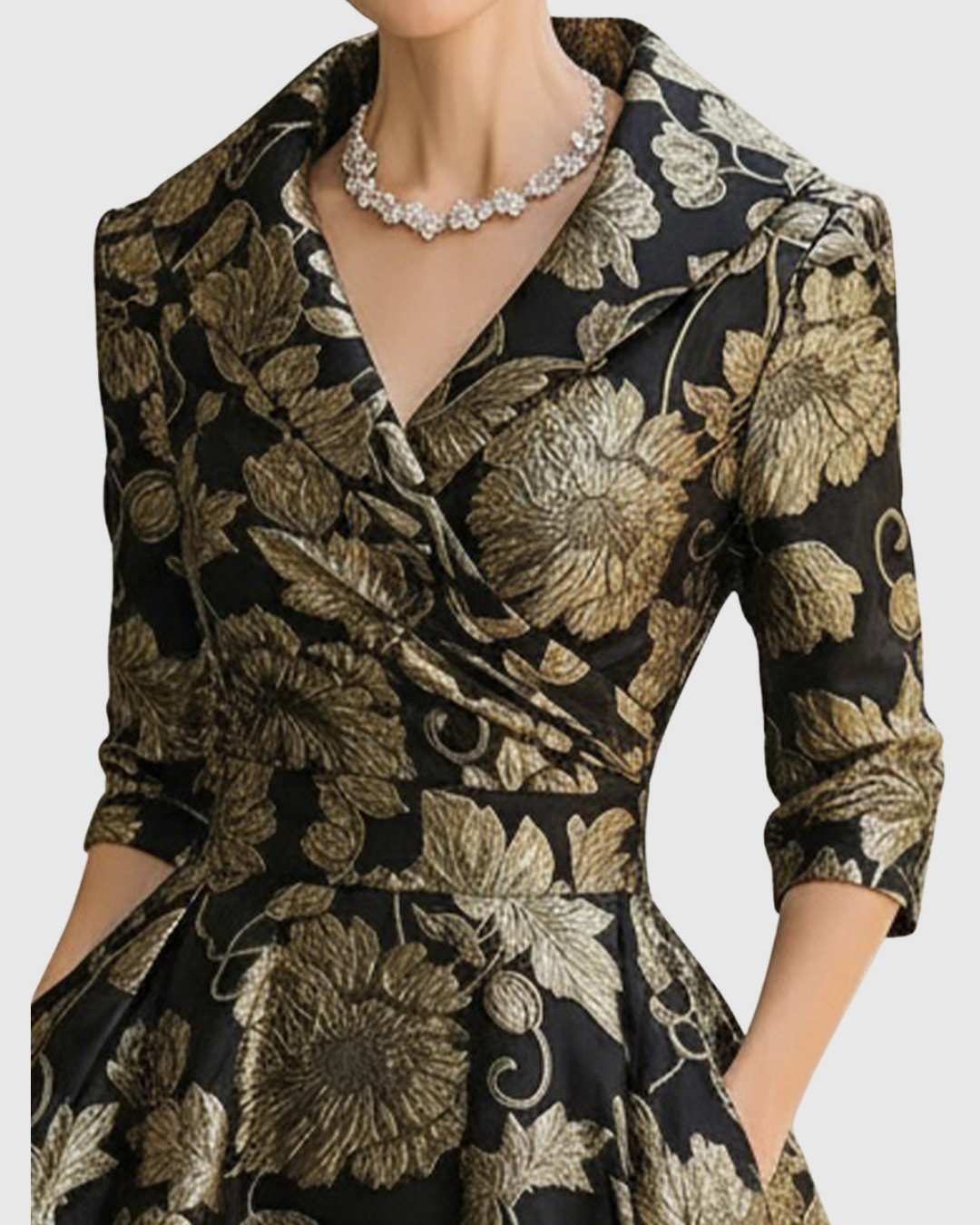 Живка - Цветна Миди Рокля