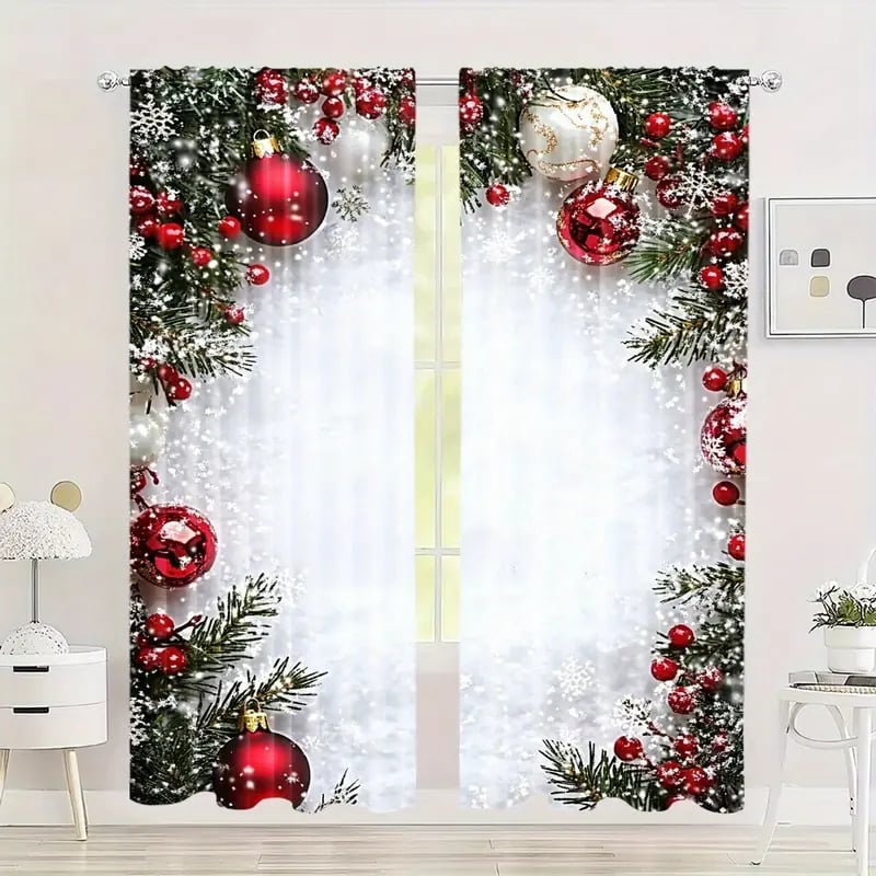 Aurelinneva | Christmas Style Curtains