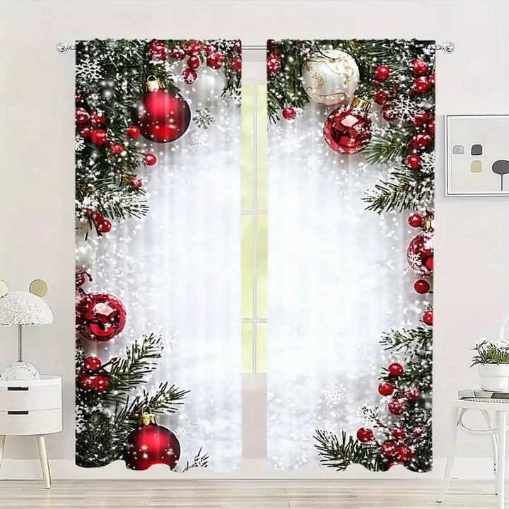 Aurelinneva | Christmas Style Curtains