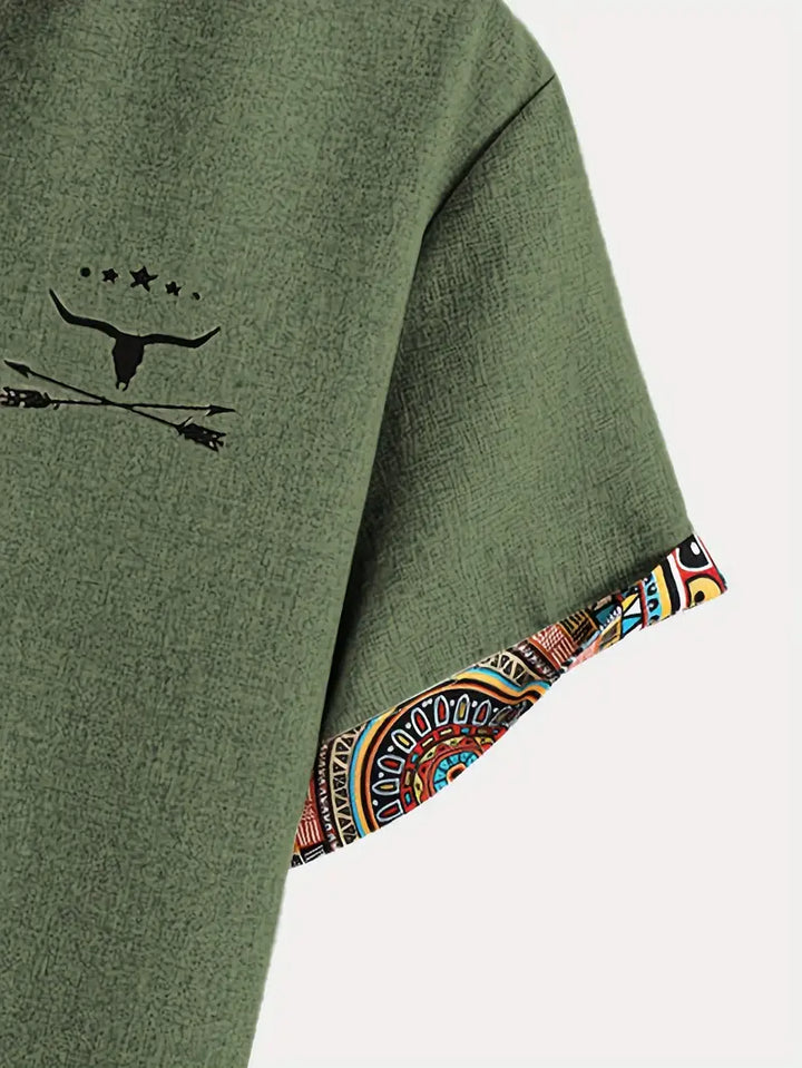 Жеко - Елегантна риза с къси ръкави