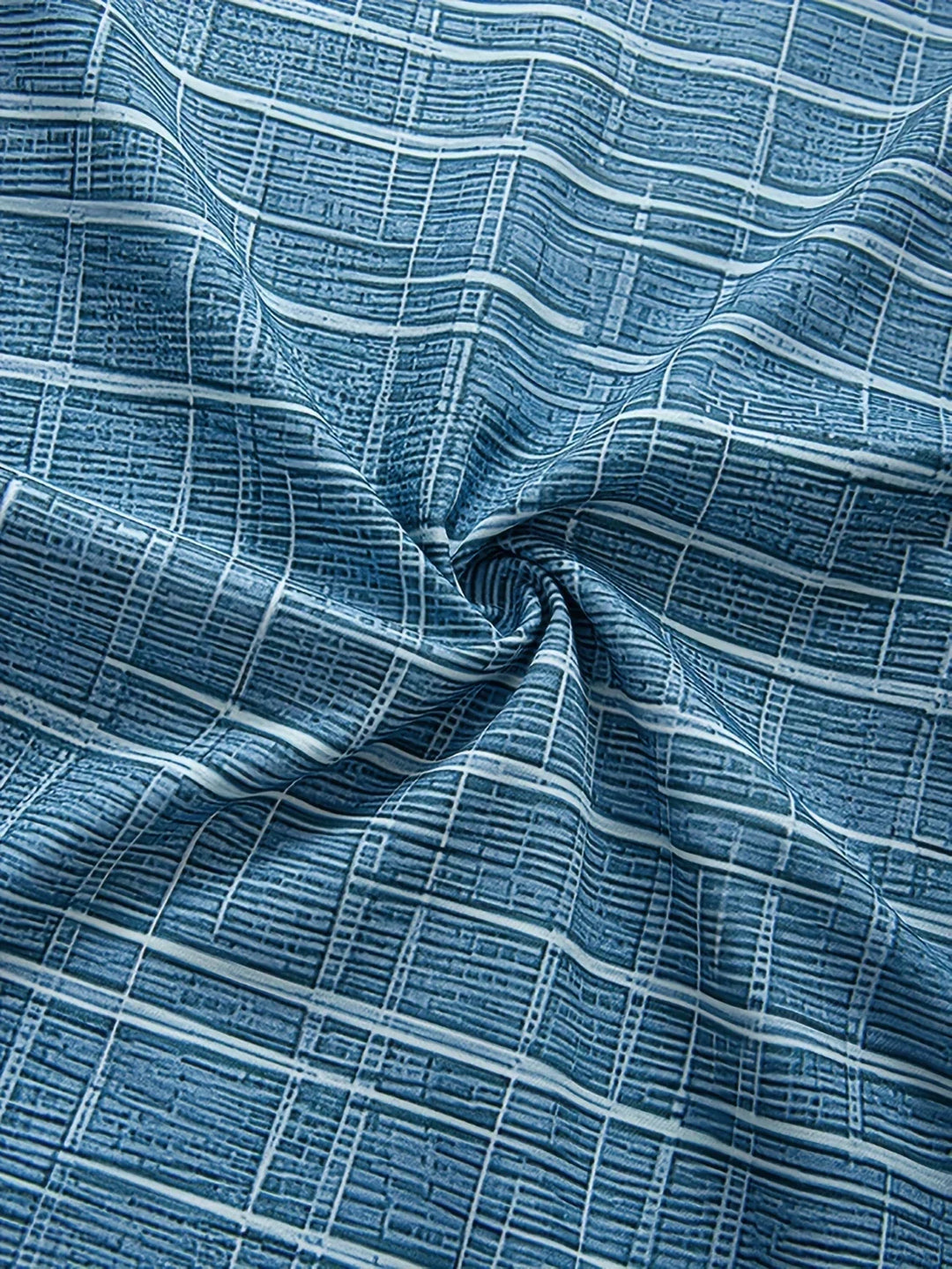 Мирослав -  Елегантна риза с райе и каре