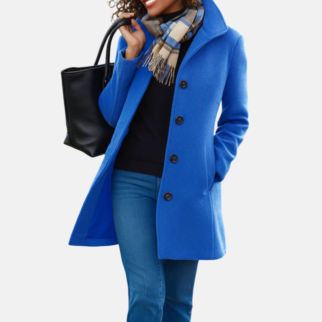 Амелия - Класическо палто с елегантни копчета