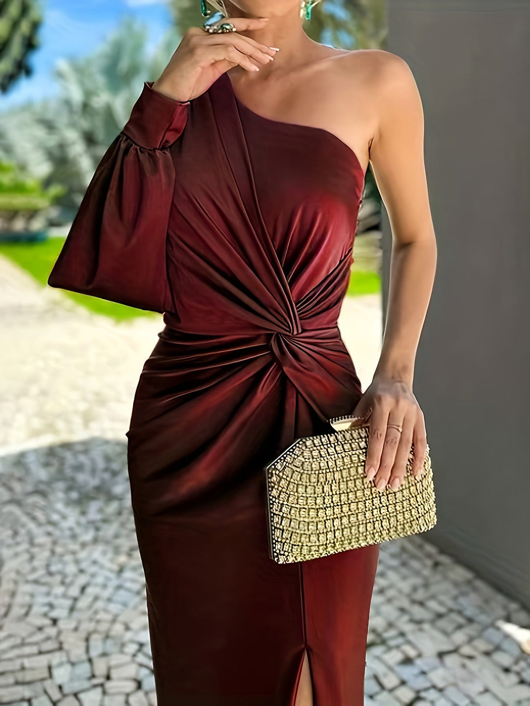 Милена - Elegant Evening Maxi Dress
