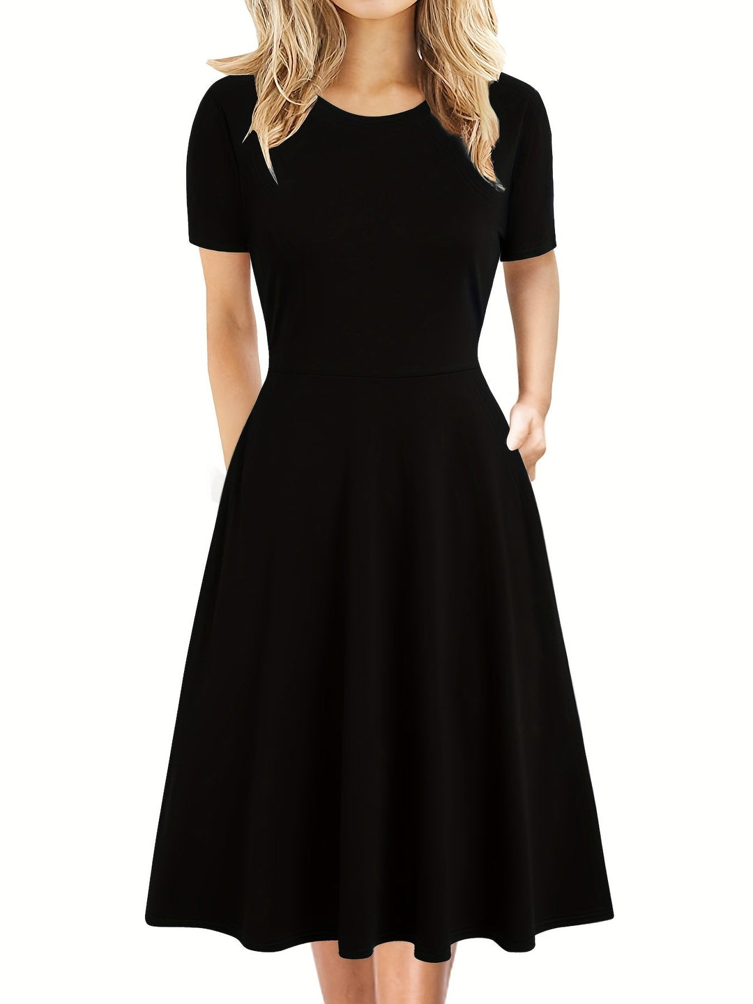 Евелин Куин | Ретро A-Line Летна Рокля