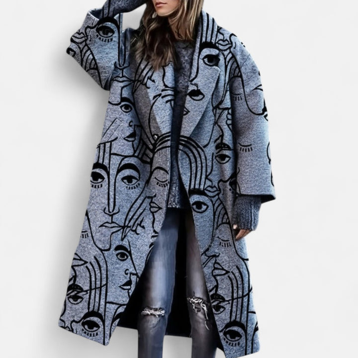 Любомира | OTULAJĄCY PŁASZCZ OVERSIZE