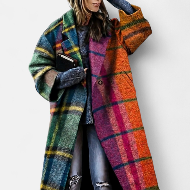 Любомира | OTULAJĄCY PŁASZCZ OVERSIZE