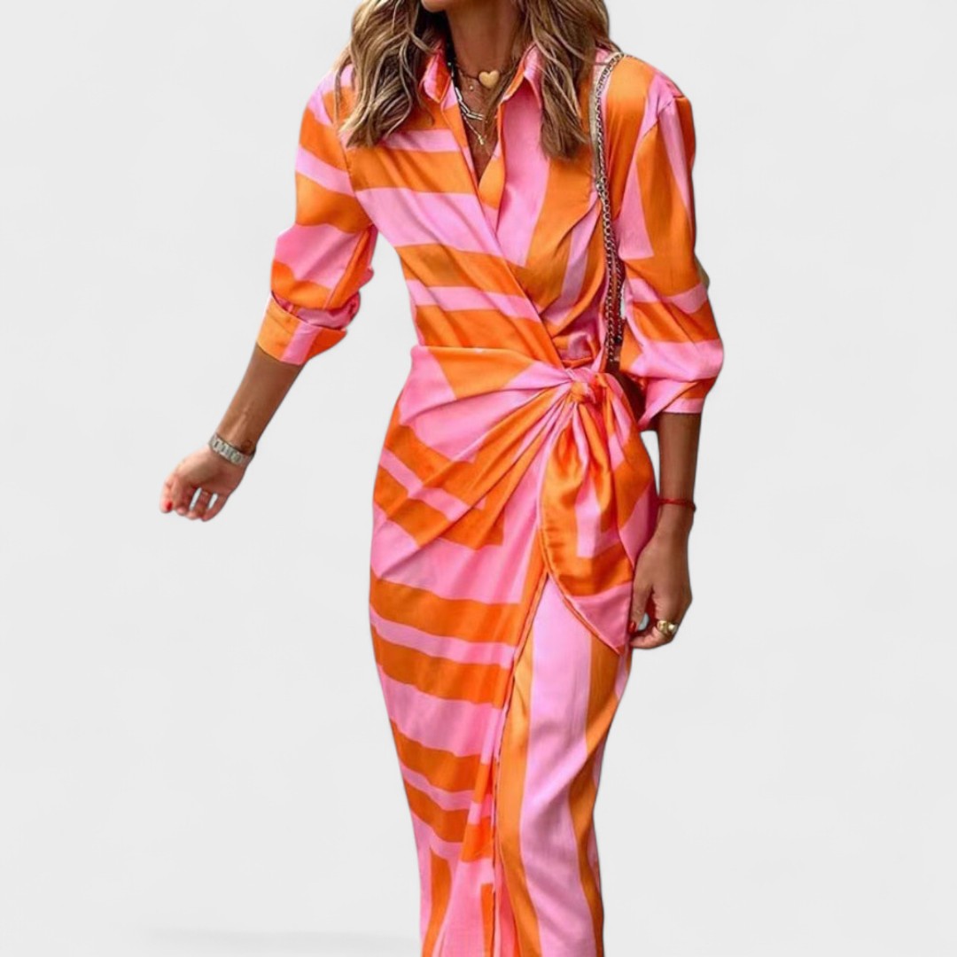 Матеа - Шарена дълга рокля