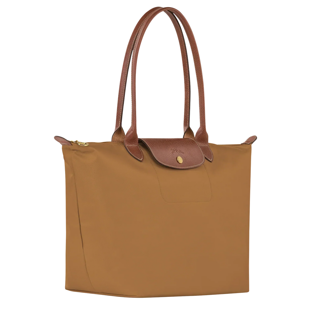 Лоншамп | Голям Le Pliage Tote | Бежов