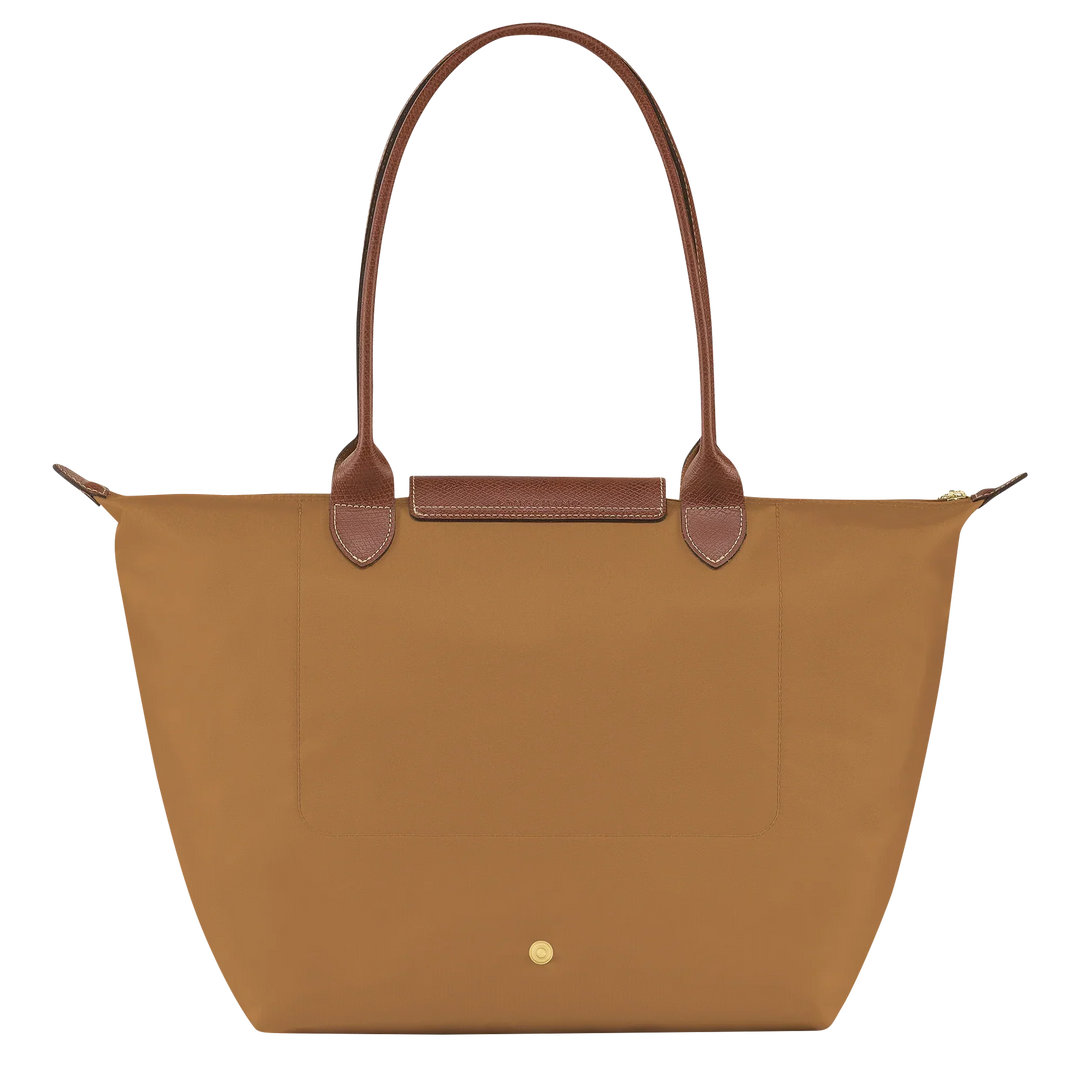 Лоншамп | Голям Le Pliage Tote | Бежов