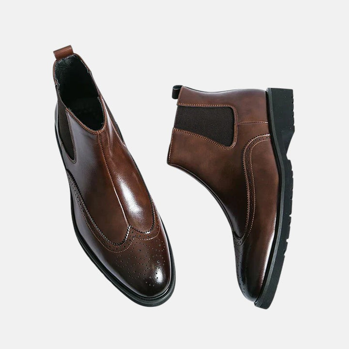 Пламен - Кожени ботуши Челси