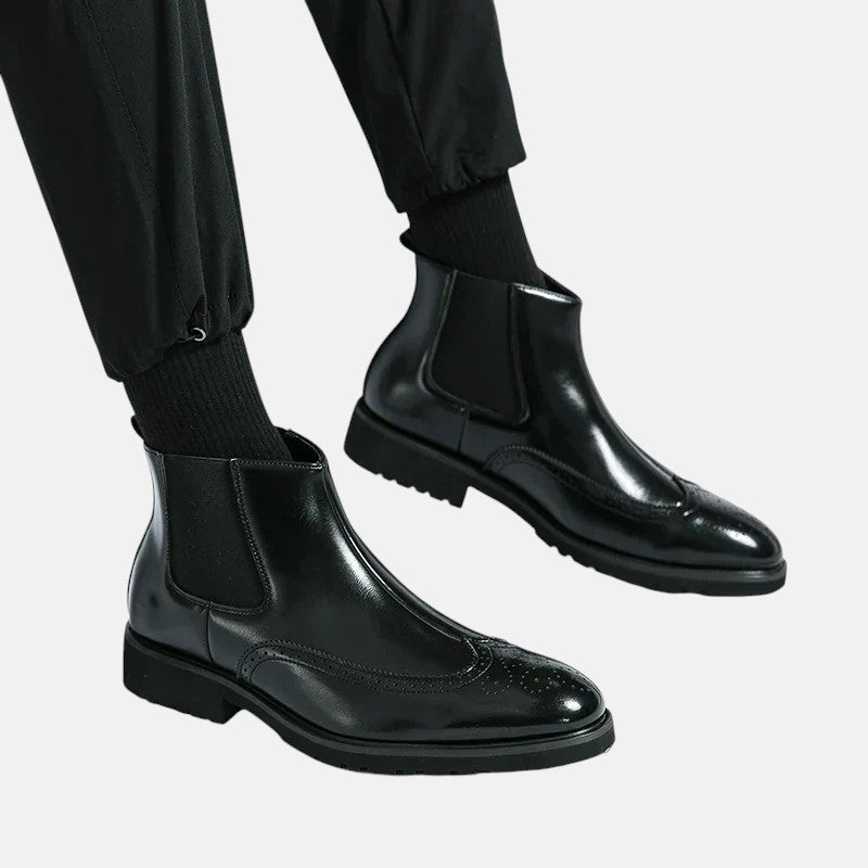 Пламен - Кожени ботуши Челси