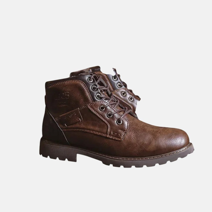 Паркър - Мъжки Кожени Обувки в Британски Стил