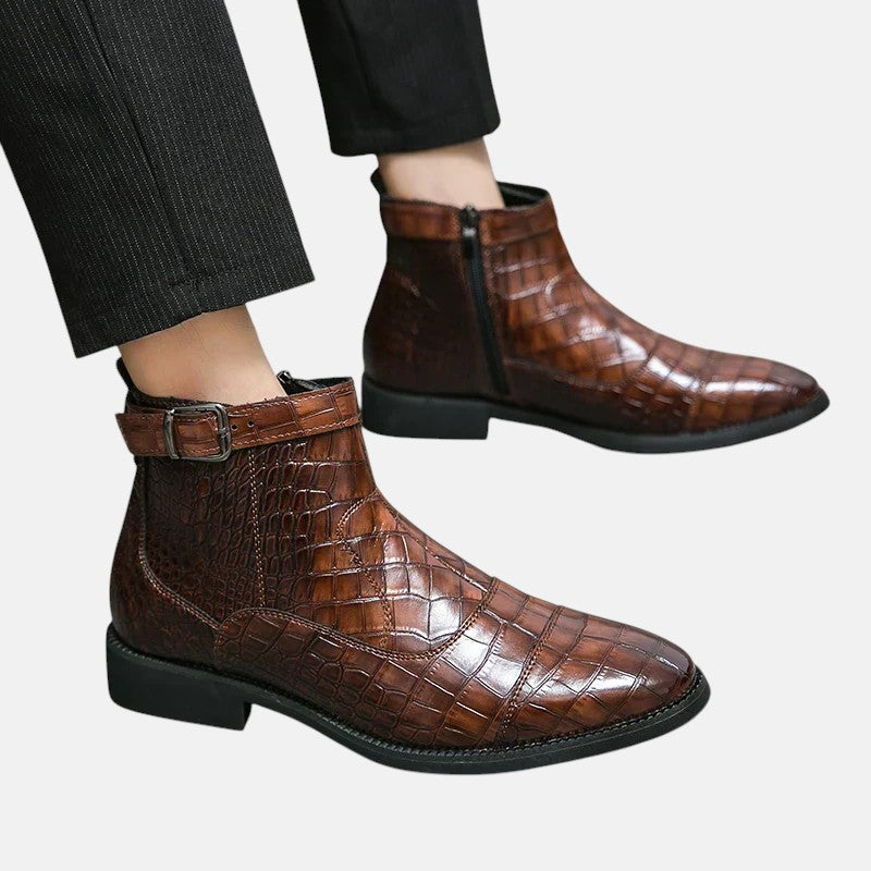 Барон | Кожени обувки с катарама