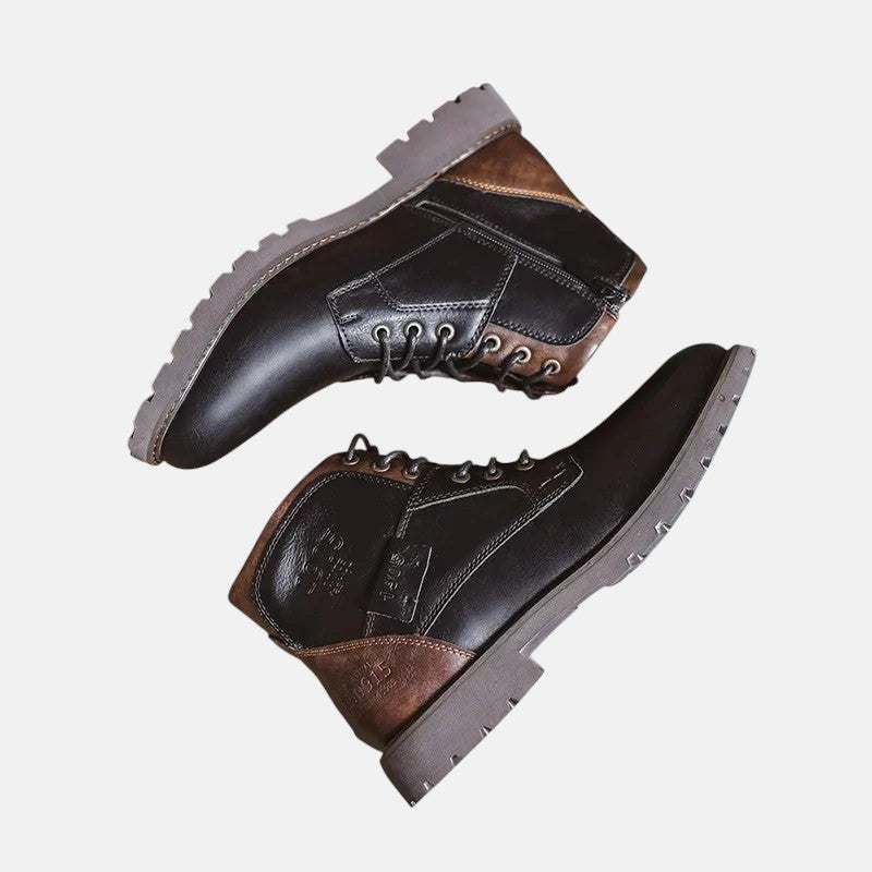 Паркър - Мъжки Кожени Обувки в Британски Стил