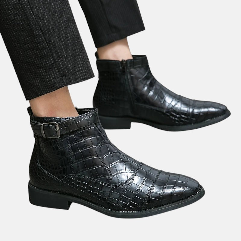 Барон | Кожени обувки с катарама