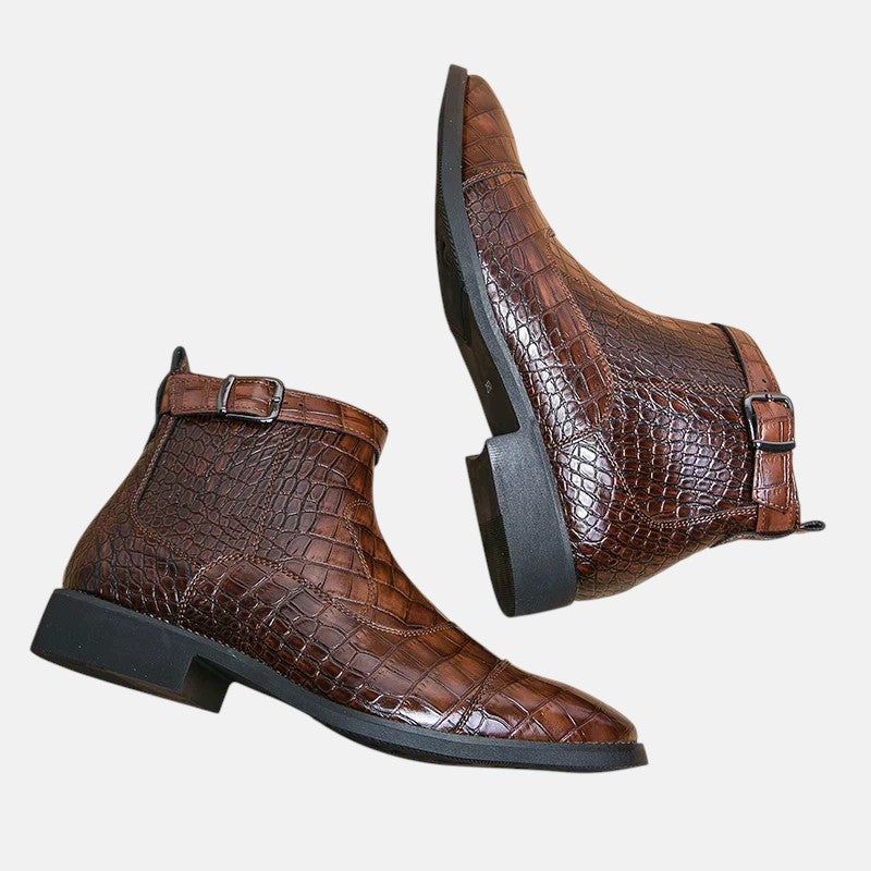 Барон | Кожени обувки с катарама