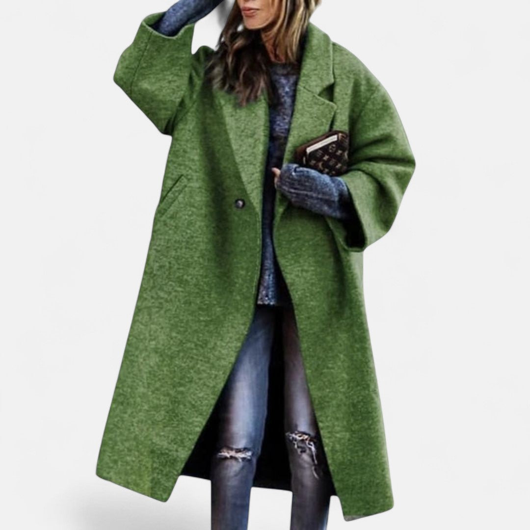 Любомира | OTULAJĄCY PŁASZCZ OVERSIZE