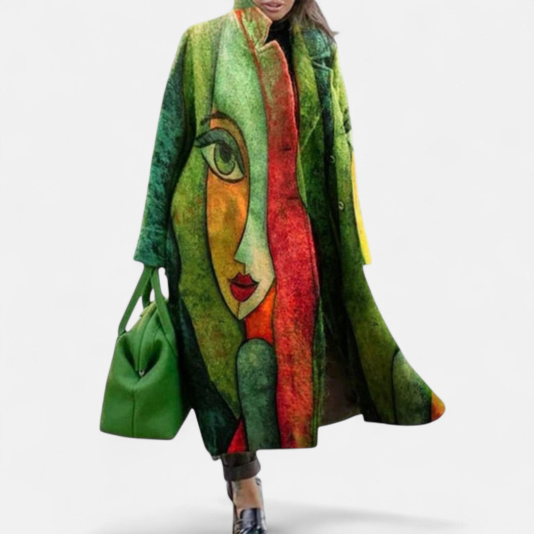 Любомира | OTULAJĄCY PŁASZCZ OVERSIZE