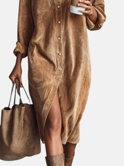 Радина - Модерна рокля с свободна кройка