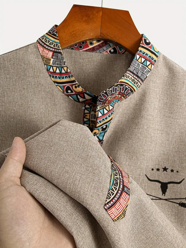 Жеко - Елегантна риза с къси ръкави