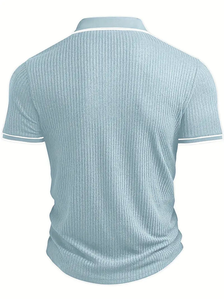 Горан - Елегантен поло с къси ръкави