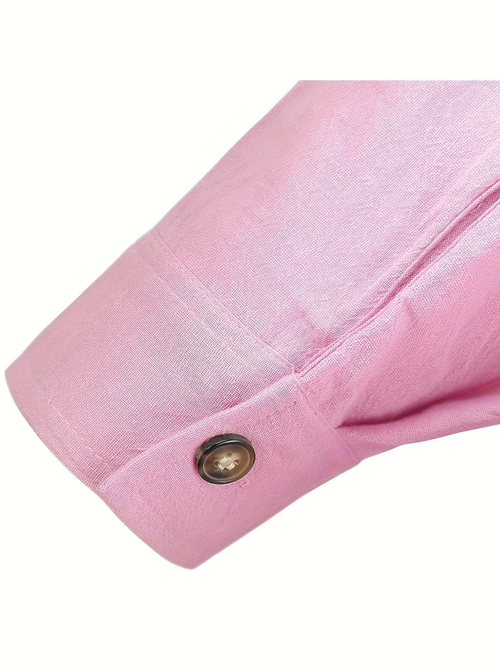 Орфей - Лека памучна риза с дълги ръкави