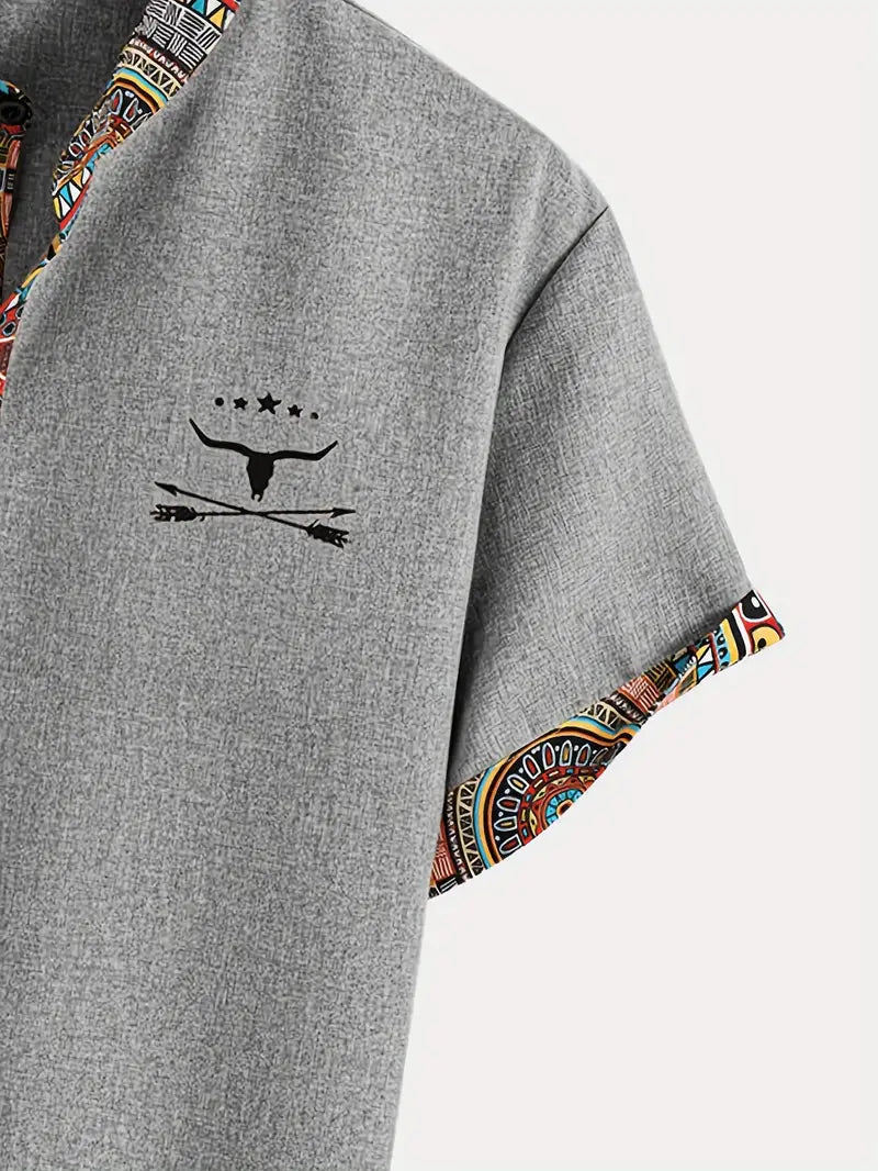 Жеко - Елегантна риза с къси ръкави