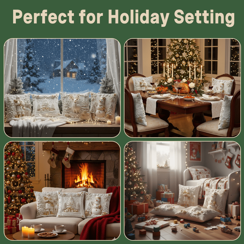 Selviannea | Christmas Decorative Pillowcase