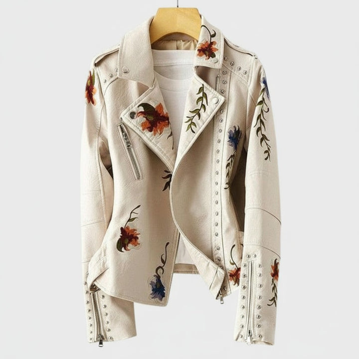 Чай - Ретро Шик Цветен Палто