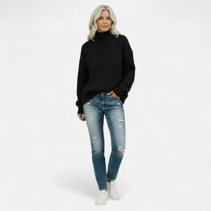 Харпър - Удобен Плетен Пуловер