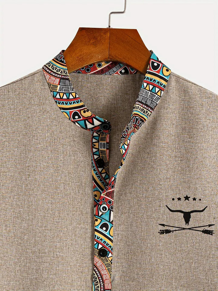 Жеко - Елегантна риза с къси ръкави