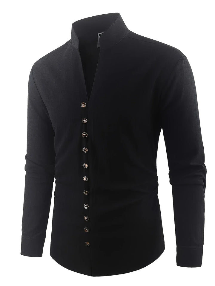 Орфей - Лека памучна риза с дълги ръкави