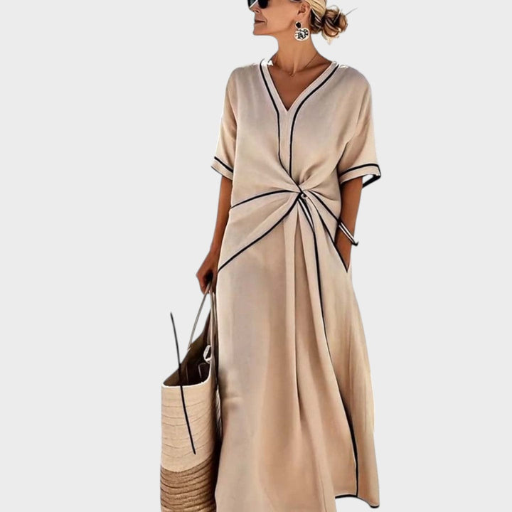 Ема - Лятна рокля на райета