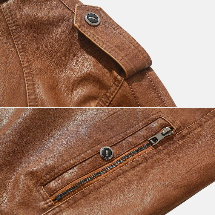 Иван - Куртка Бiker с Флийс