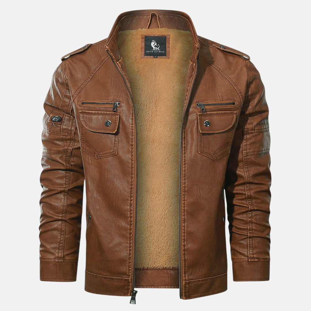 Иван - Куртка Бiker с Флийс