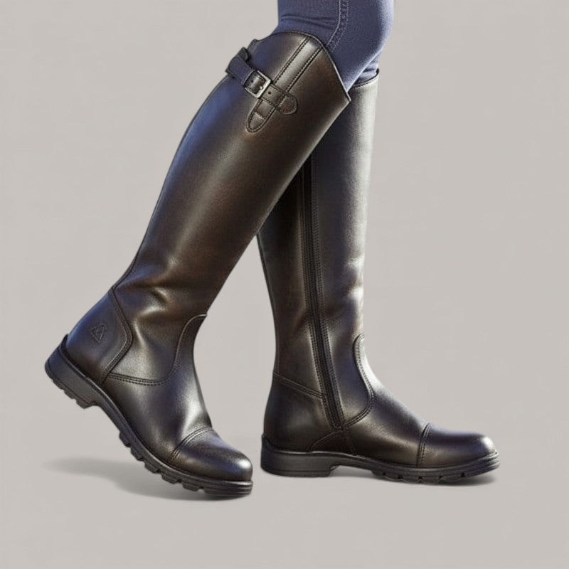 Ана - Ботуши за езда от водоустойчив кожа