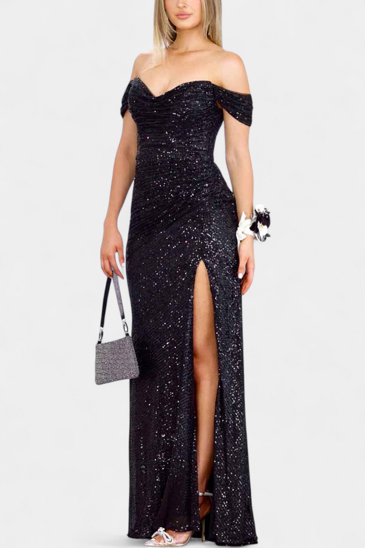 Рената Халджина Русалка без презрамки с пайети