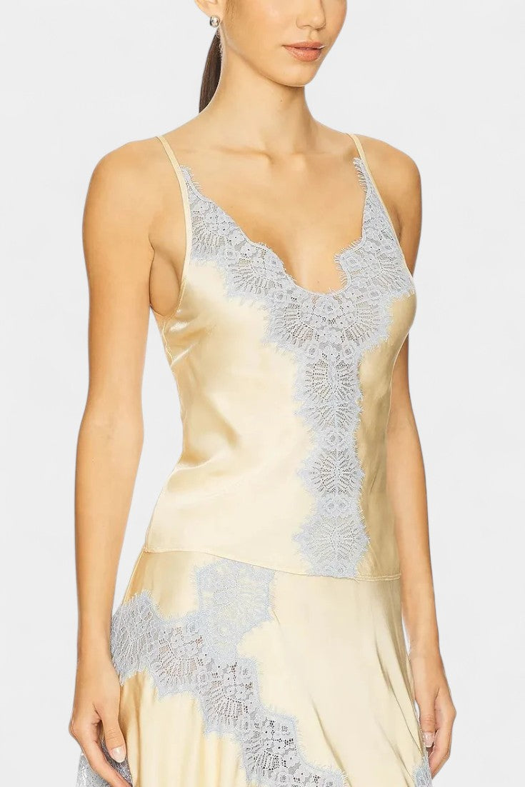 Данича Сет с Топ и Миди Поличка