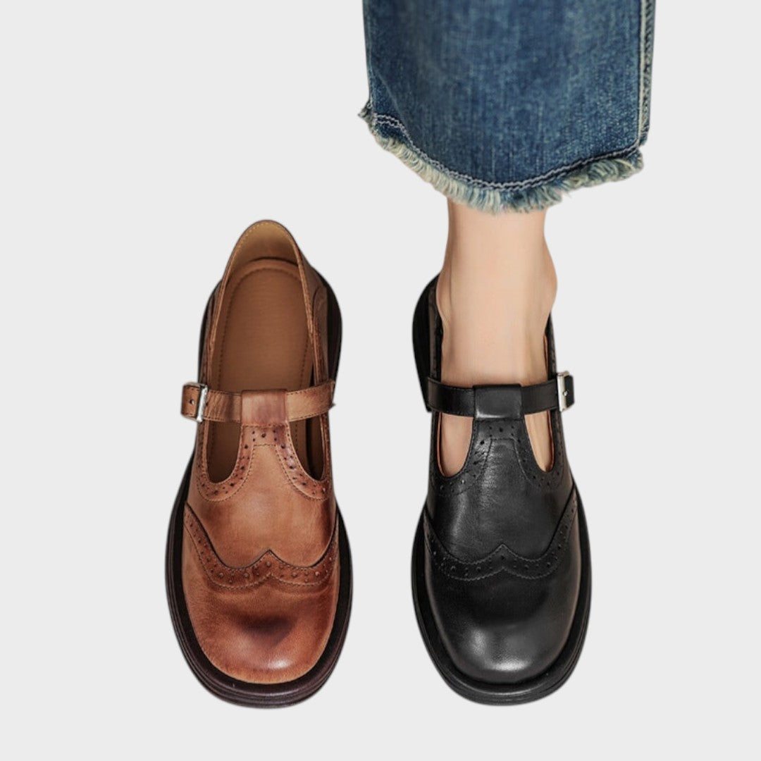 Ивелина - Елегантни обувки от кожа